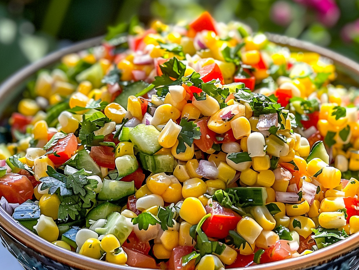 Corn Salad Recipe for a Refreshing Summer Side Dish 3 Corn Salad Recipe for a Refreshing Summer Side Dish