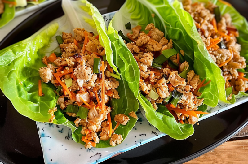 Turkey Lettuce Wraps: Healthy 20-Minute Ground Turkey Recipe