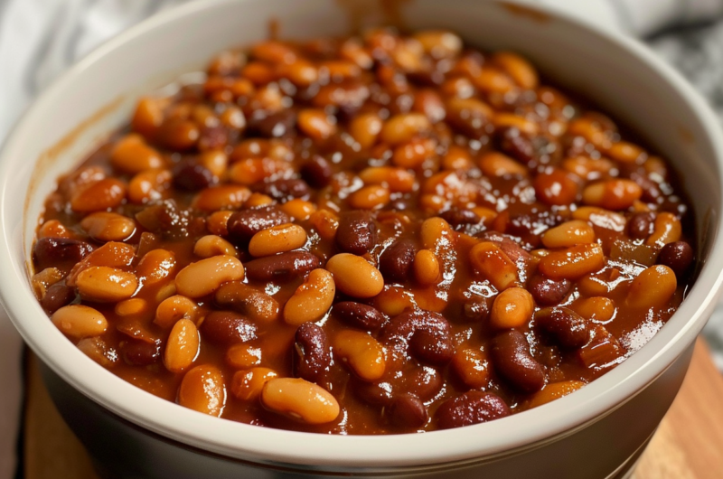 Quick Baked Beans from Scratch