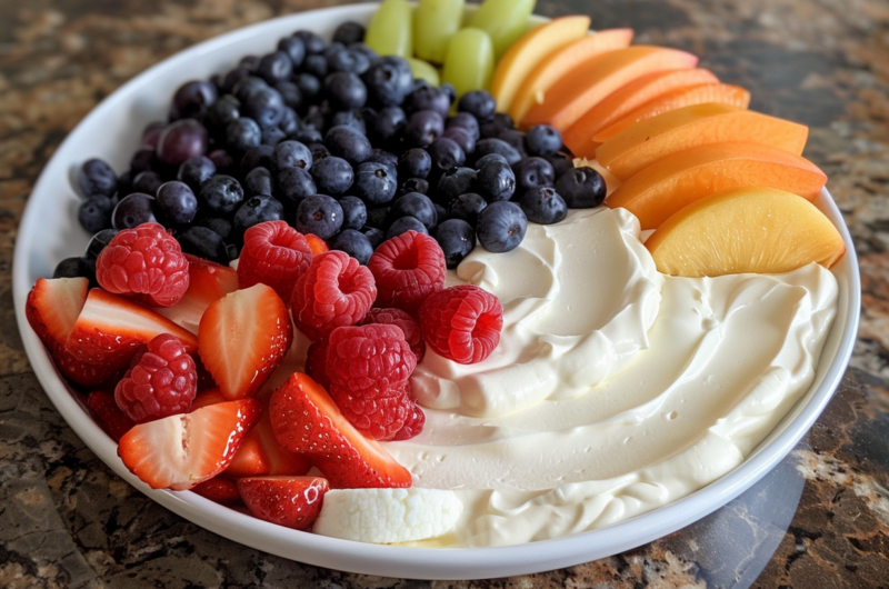 Cream Cheese Marshmallow Fruit Dip Recipe