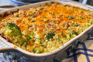 Chicken Broccoli Rice Casserole: Easy Comfort Food